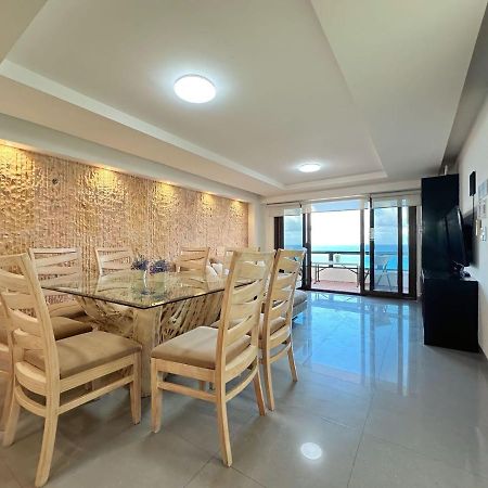 Amazing Beachfront Apartment Cancún Eksteriør billede