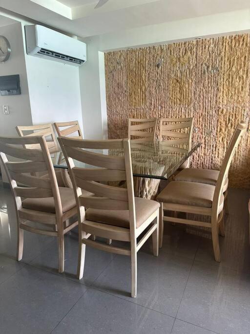 Amazing Beachfront Apartment Cancún Eksteriør billede